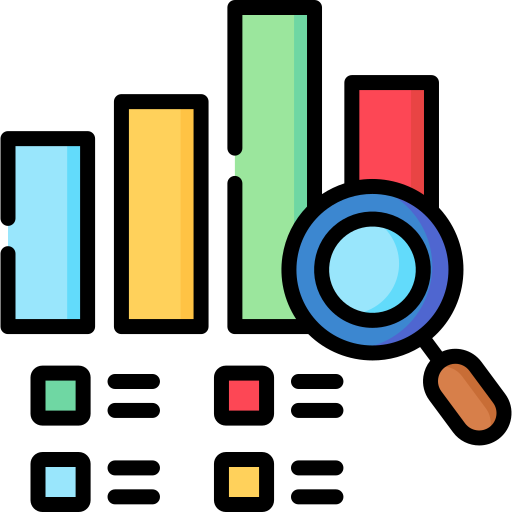 Analysis icon in visible one