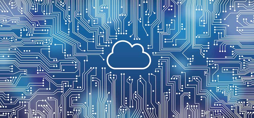 Image representing the Azure Cloud Platform in visible one