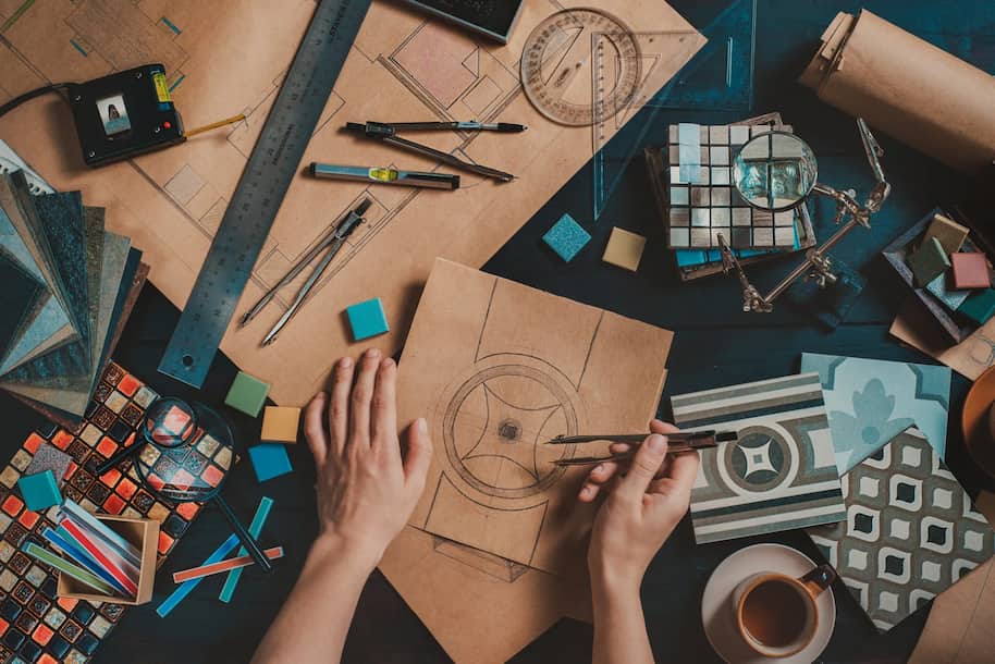 animation representing Design process in Visible One03